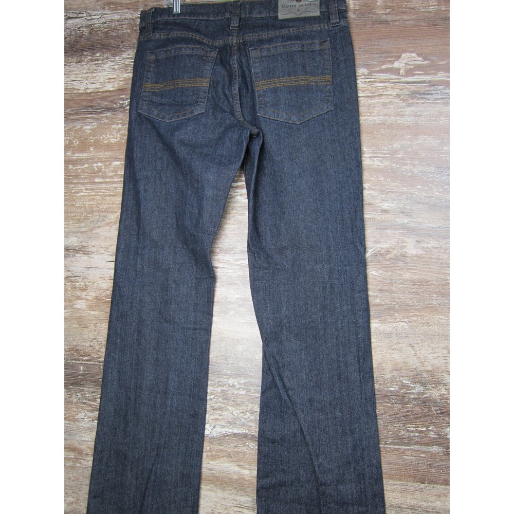 Cody James Jeans Mens 32x30 Blue Denim Straight Leg Boot Cut Western Cowboy Work - Picture 14 of 16